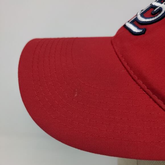 Team MLB St Louis Cardinals Strapback Hat Red Embroidered Logo OSFM - Picture 7 of 12